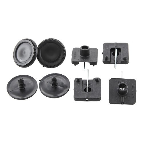 Tappeto preformato nero in 5 pezzi per MGF - 1995-2003 - GB50001