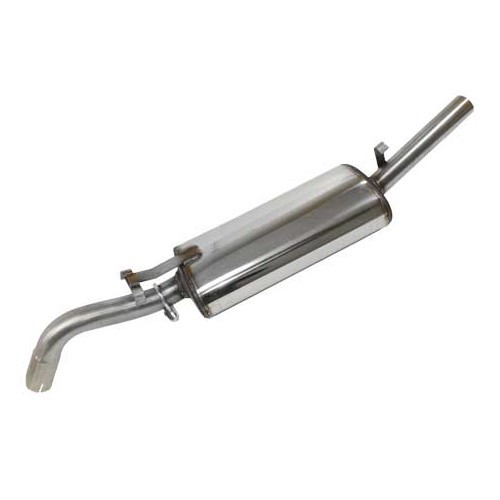  Powersprint stainless steel rear silencer for Golf 2 1.8 90s and GTi 8s - GC10520-2 