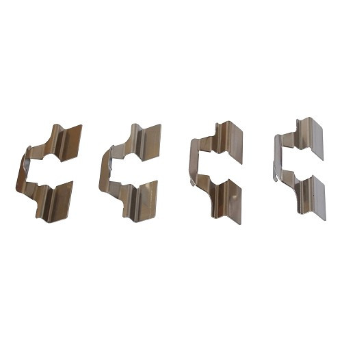     
                
                
    Ressorts de fixation sur plaquettes de frein arrière pour Skoda Fabia 6Y - code freinage 1KK - GC15068
