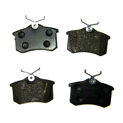     
                
                
    Plaquettes de frein arrière pour Seat Ibiza 6L avec codes freinage 1KK et 1KT (2002-) - montage LUCAS - GC15069
