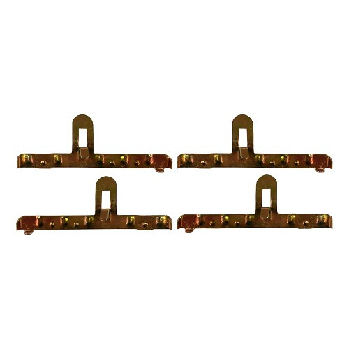     
                
                
    Molle di fissaggio delle pastiglie dei freni anteriori per VW Golf 3 e Vento - set da 4 - GC15072
