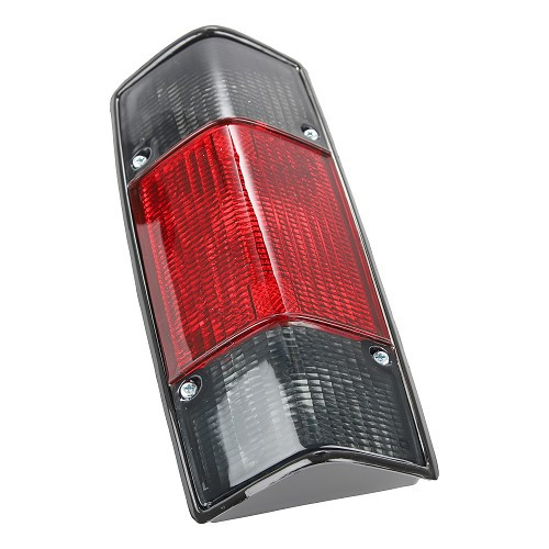 Black and red smoked taillights for Volkswagen Caddy Mk1 - GC15600