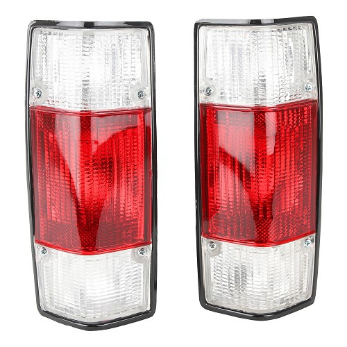     
                
                
    Crystal and red taillights for Volkswagen Caddy Mk1 - GC15601
