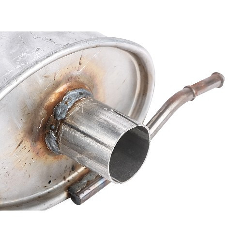 Rear silencer original type for Golf 1 1.8 Cabriolet 88-> - GC20112