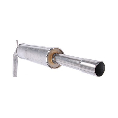  Intermedio de tubo de escape tipo original para Polo 6N2 1.4 75cv - GC20370-2 