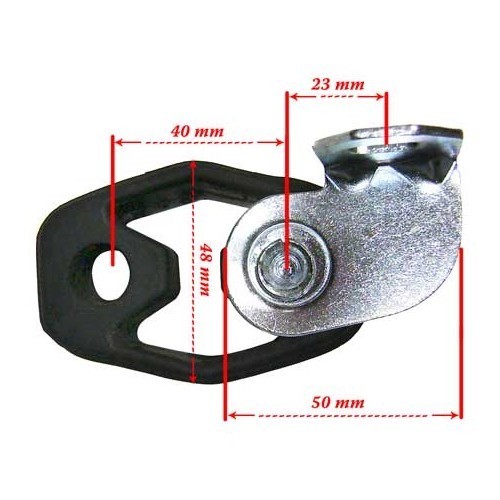 Silentbloc per silenziatore per Golf 4 - GC20438