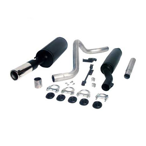  JETEX 50 mm exhaust pipe after manifold, for Golf 1 cabriolet 08/84 -> 07/92 and Scirocco 84-> - GC21016 