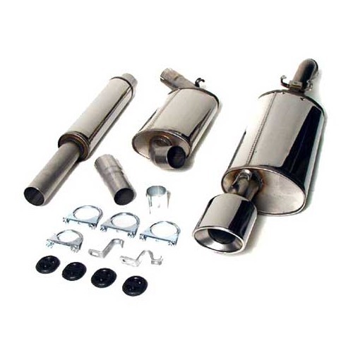     
                
                
    JETEX 63 mm stainless steel exhaust pipe for Corrado 16s and G60 ->91 - GC21026
