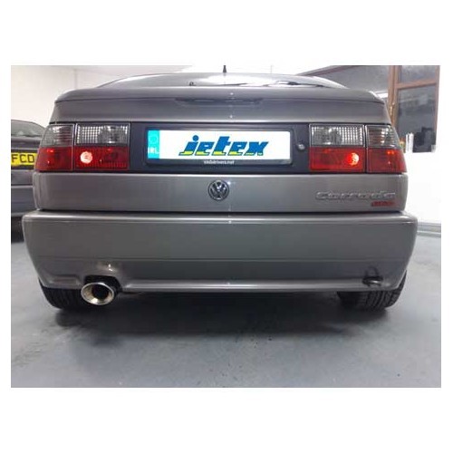 Linea di scarico in acciaio inox JETEX da 63 mm per Corrado 16v, G60 e VR6 a partire da 08/91 - GC21027