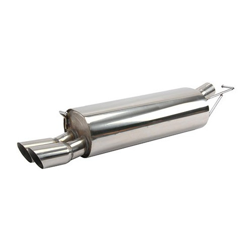     
                
                
    Ligne d'échappement Sport inox pour Golf 4 (intermédiaire vide) - GC21039
