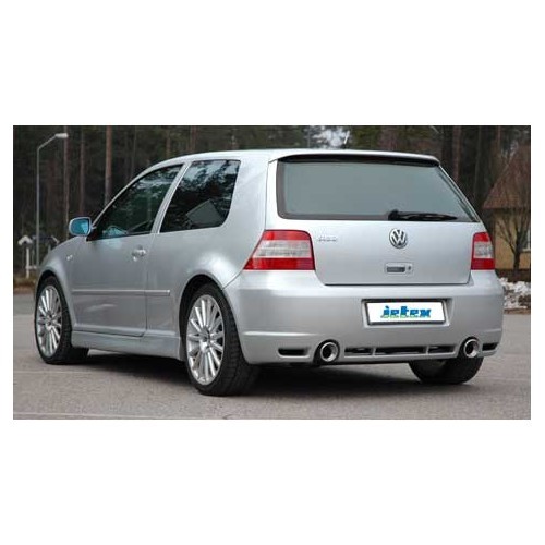 JETEX 70 mm stainless steel exhaust pipe for Golf 4 R32 - GC21042