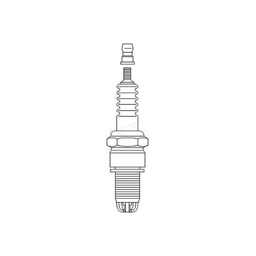  Bougie Beru Z12 Triple électrodes pour Volkswagen - GC32182-1 