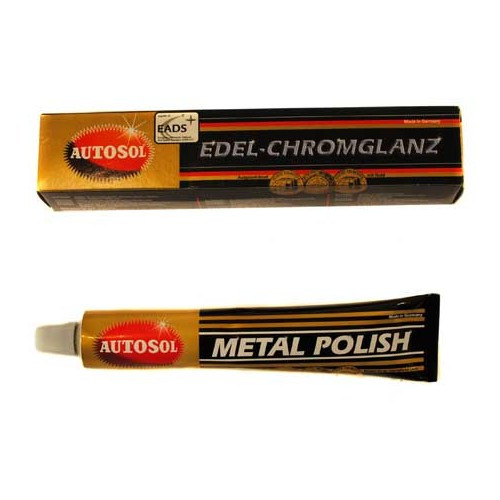  Pâte à polir AUTOSOL pour métal - tube - 75ml - GC40035 