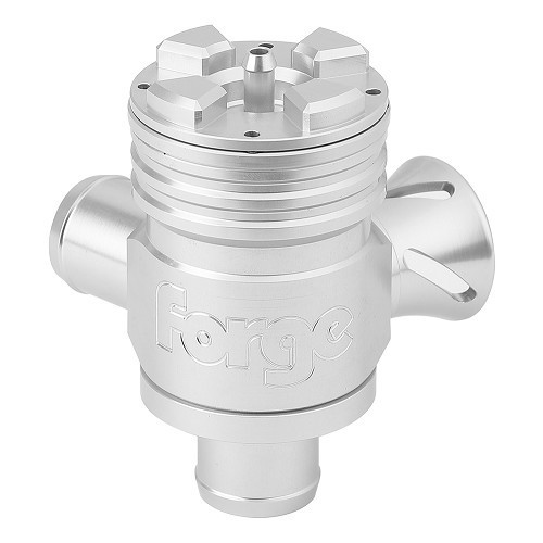  FORGE Dump Valve with recirculation and venting for VAG 1.8 Turbo engines, polished finish - GC44210-1 