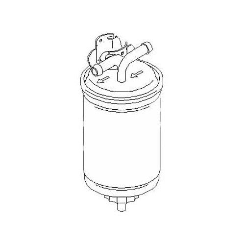  Filtre à gasoil pour Polo 6N2 - GC47230-5 
