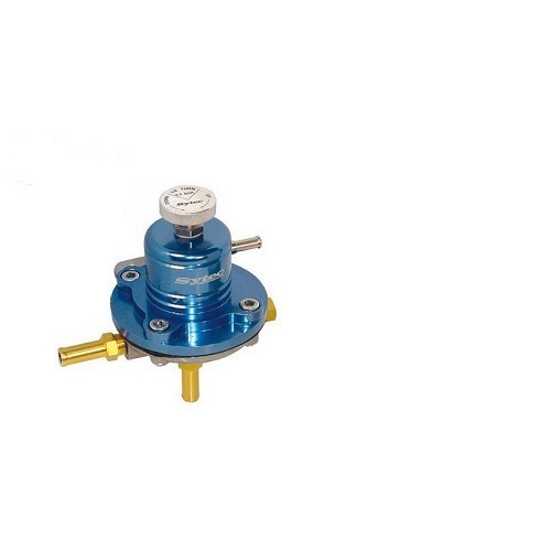  Regulador de presión de gasolina Sytec ajustable de 1 a 5Bar (azul) - GC48419 
