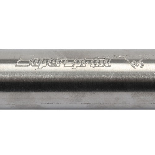  tubo intermédio SUPERSPRINT em aço 409 para Golf 1 GTi 1.6 e 1.8 - GC50005-1 