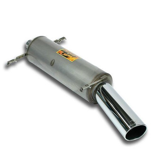  Supersprint stainless steel rear silencer for Golf 1 Cabriolet - GC50109 