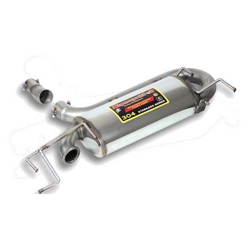  SuperSprint stainless steel rear transverse silencer for Golf 4 and New Beetle 4-Motion - GC50403 