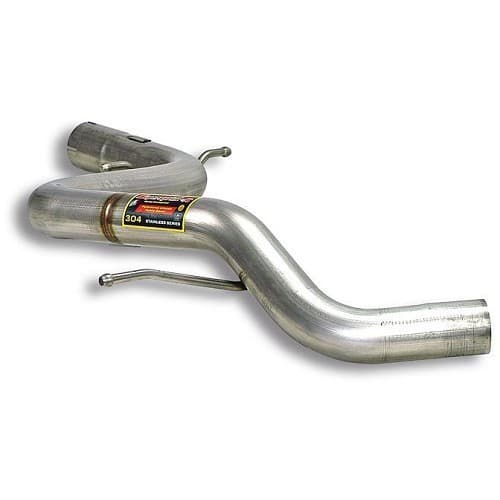  Supersprint tubo central de aço inoxidável directo para Golf 5 GTi 200hp - GC50521 