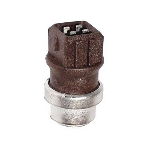 Round water temperature sensor brown marking with 4 flat pins for Golf 3 and Vento - GC54340 