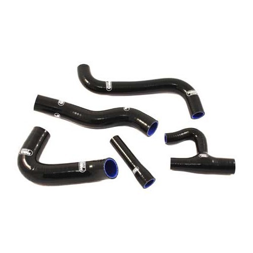  Set of 5 black SAMCO coolant hoses for Golf 1 GTi saloon 1600 (EG) - GC56902 
