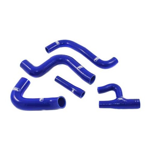  SAMCO water hoses blue for VW Golf 1 GTi Berline 1800 (DX), 8 pieces - GC56906 