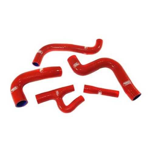  SAMCO water hoses red for Golf 1 GTi Berline 1800 (DX), 8 pcs. - GC56909 