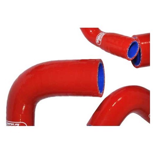  SAMCO Red water hoses for Golf 2 GTi 8s - GC56919-1 
