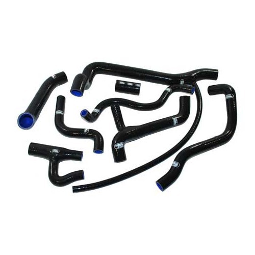 Set di 8 manicotti dell'acqua SAMCO neri per Corrado G60 dal 1990 - GC56928N