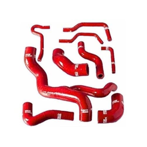  SAMCO waterslangen Rood voor Golf 3 GTi 2.0 8s, 9 stuks - GC56936R 