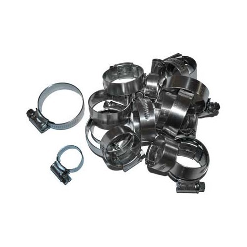     
                
                
    Kit de colliers spécifiques pour durites d'eau de Golf 3 GTi 2.0 8s - GC56986
