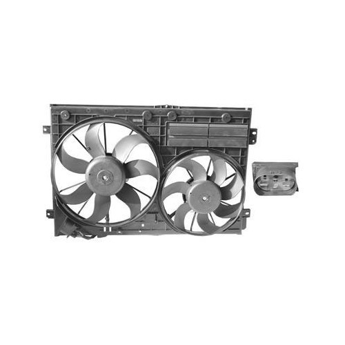  Radiator fans with frame for Golf 5 - GC57046 