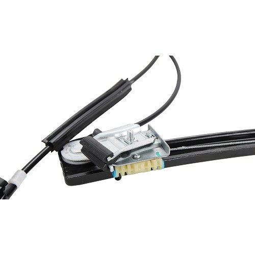 Left front window regulator for Volkswagen Polo V (6R) 5-door without engine - GC60150