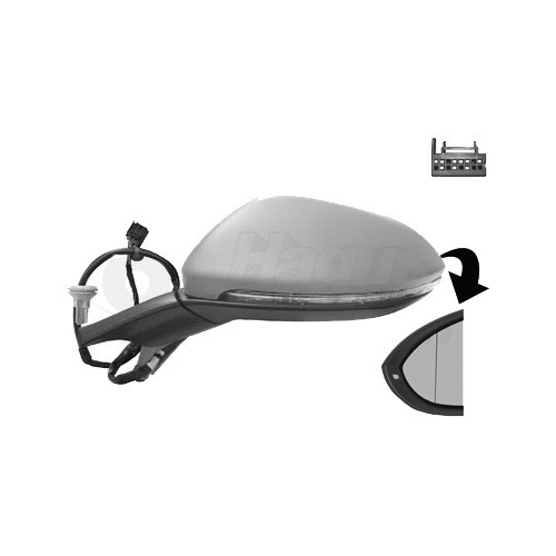     
                
                
    Linkerspiegel voor VW Golf 7 - spuiten - GC60435
