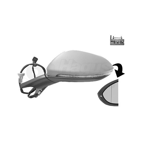     
                
                
    Linkerspiegel voor VW Golf 7 - te spuiten, elektrisch inklapbaar - GC60437
