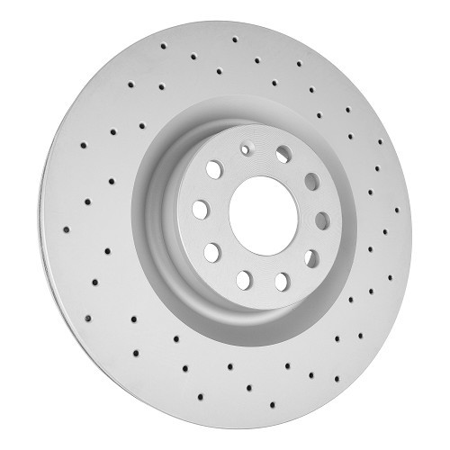     
                
                
    Disque de frein avant percé Zimmerman 345x30mm pour Volkswagen Golf 6 - GC60492
