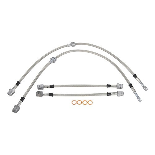     
                
                
    Kit de latiguillos de freno de aviación GOODRIDGE para Volkswagen Golf 6 - GC60517
