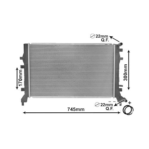     
                
                
    Watergekoelde intercooler radiateur voor Volkswagen Golf 6 - GC60520
