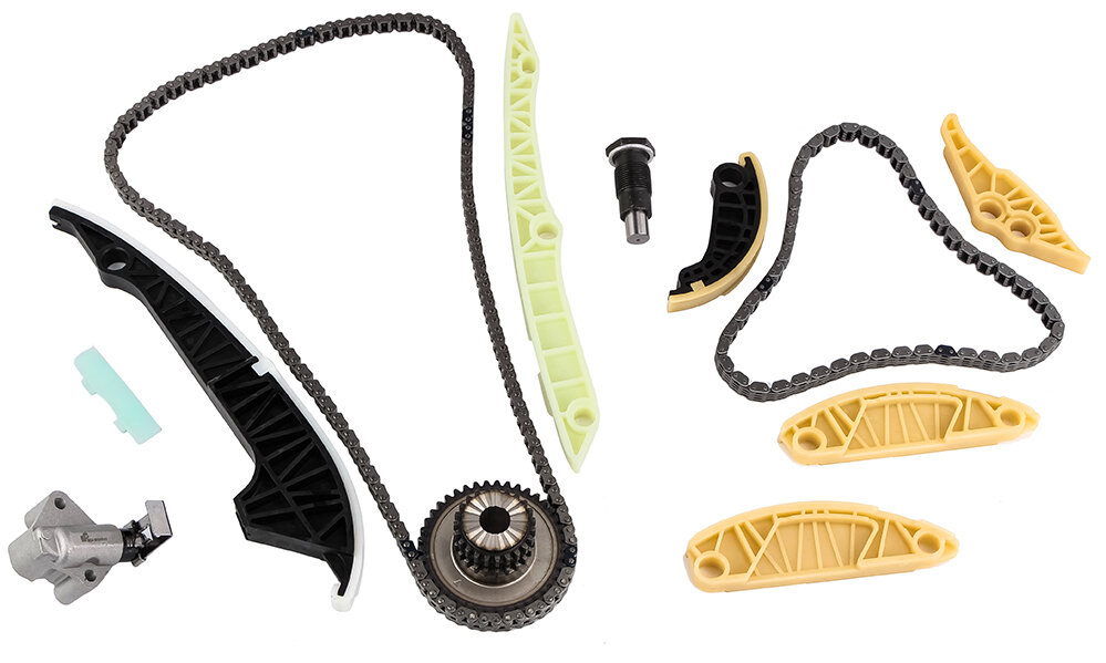 Kit Chaîne De Distribution BGA TC9605FK - Complet Avec Tendeurs, Guides, Pignons, Joints