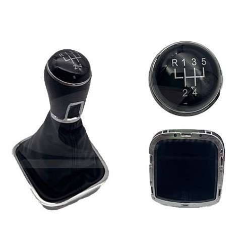     
                
                
    Pomo del cambio de 5 velocidades con fuelle para Volkswagen Polo V (6R) - GC60635
