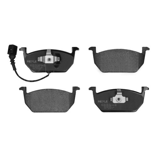     
                
                
    MEYLE front brake pads for VW Golf 7 for 276x24mm discs - Ferodo mounted 15" wheels - GC60822
