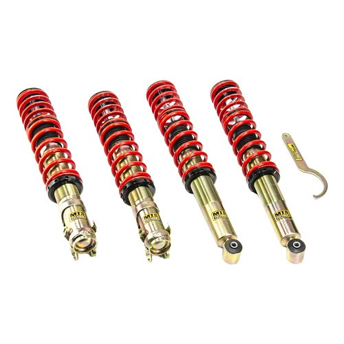     
                
                
    Kit sospensioni filettate MTS TECHNIK gamma COMFORT per Volkswagen Golf 3 Syncro - GC60843
