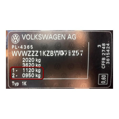 Fahrwerksatz Gewindefahrwerke MTS TECHNIK Baureihe STREET für VW Golf 5 - Vorderachse 1036kg - GC60857