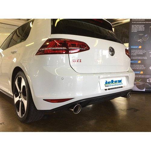 Sistema di scarico sportivo JETEX per Volkswagen Golf 7 GTI - GC61025