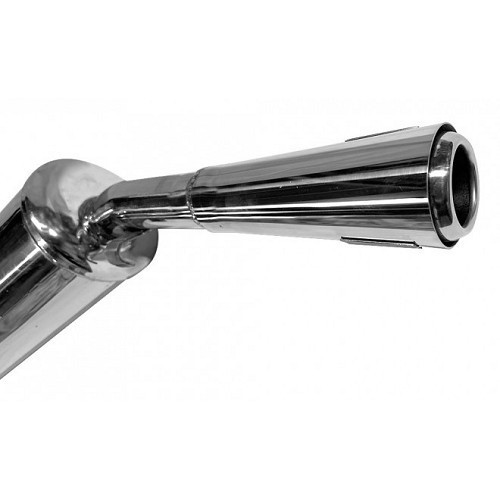 Silencieux d'échappement type Devil Cone pour VW Golf 1 GTI 1.6L (06/1976-07/1982) - GC74019