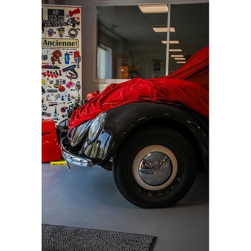  Housse d'intérieur Coverlux pour VW Golf 5 Berline - Rouge - GD35017-2 
