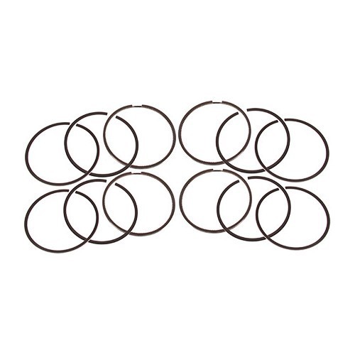  Set of 12 segments, 81 mm for Golf 1, 2, 3, 4 cabriolet 1.6 and 1.8 engines - GD51600 