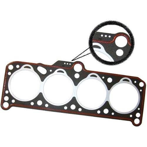 Cylinder head gasket with 3 holes for Golf 1.6 D / TD ->85 - GD82000-1 