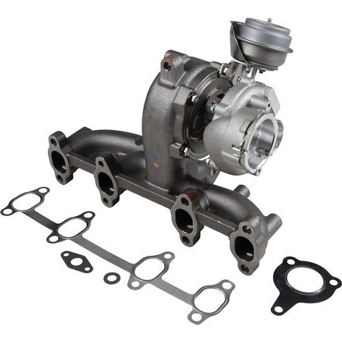  Exhaust manifold with turbo for VW Transporter T5 1.9 TDi without particle filter - GD90035 